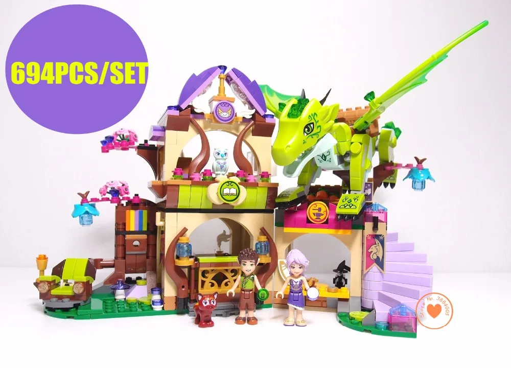 New Elves fairy Secret Place parenting 41176 model building toys Compatible Lego