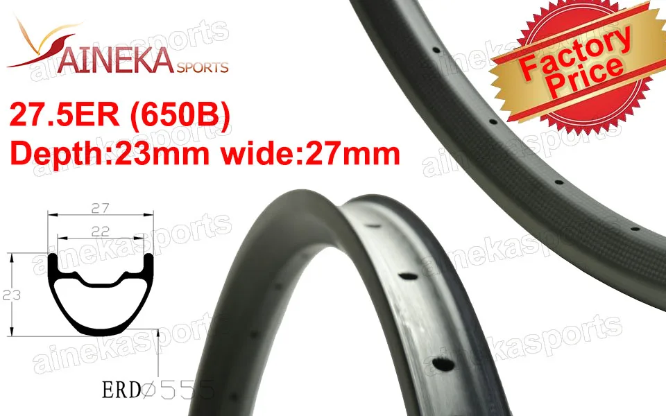 650b rim size