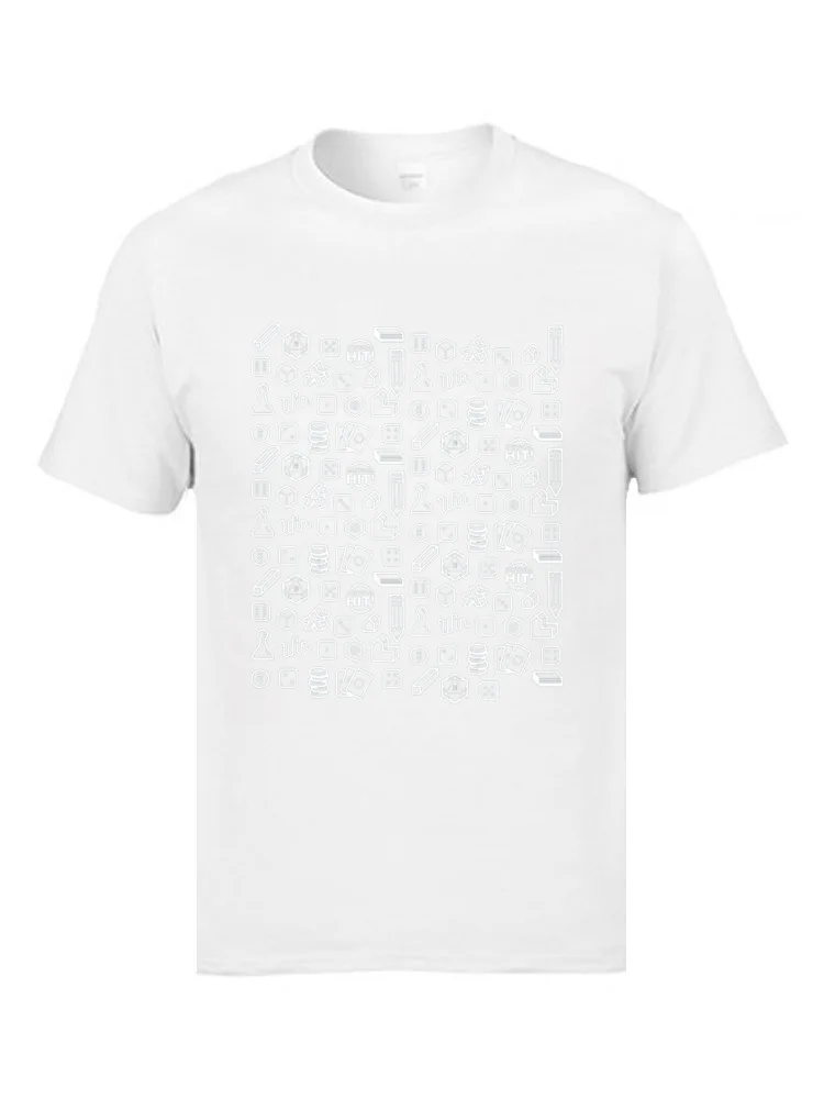 Design ostern Day 100% Cotton O Neck Tops Tees Short Sleeve Printed On Tee Shirts 2018 New Print T-shirts Drop Shipping Board Game Pieces C Inverted  12280 white
