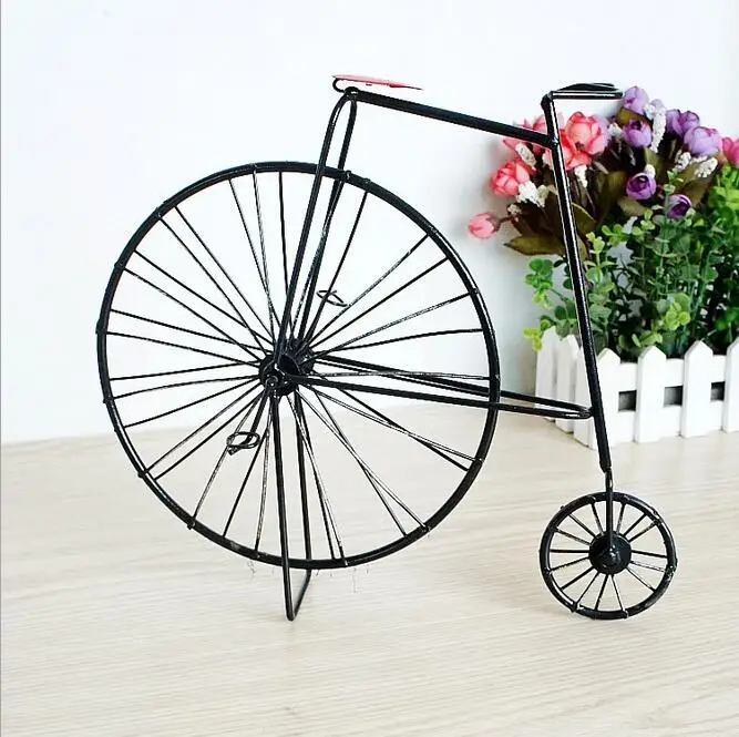 Modelo de bicicleta de Metal de Artesan as hechas a mano decoraci n antigua bicicleta de