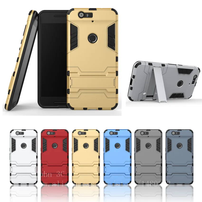 TopArmor For Huawei Nexus 6P Case Armor Shock proof PC+Silicone Stand 2