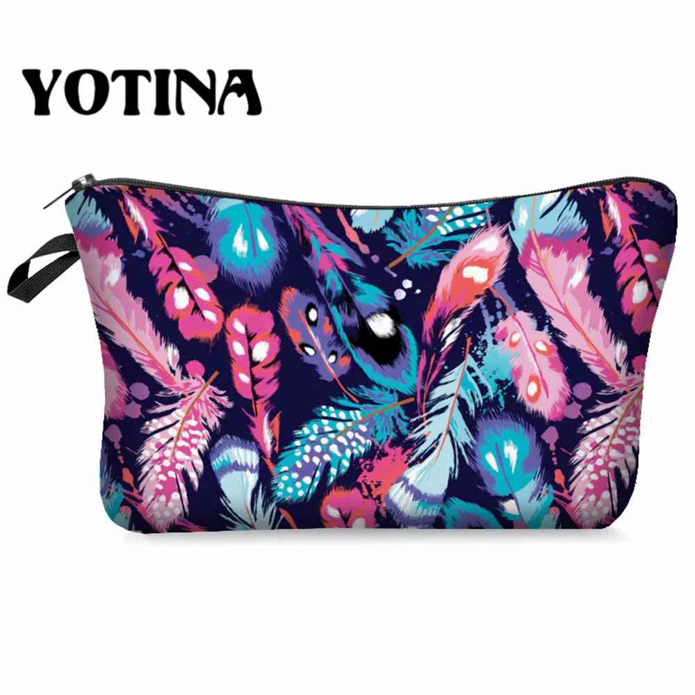Yotina сумка для макияжа Женская водонепроницаемая косметичка для макияжа дорожный органайзер для туалетных принадлежностей комплект туалетных принадлежностей - Цвет: bpd35496
