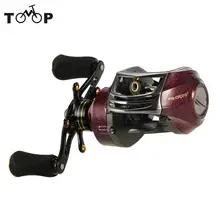 Fishidrops BC150 18 шариковых подшипников катушки для baitcasing с правой левой рукой металлическая рыболовная приманка литейная катушка с односторонним сцеплением Pesca