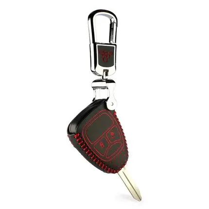 

Car Covers Styling Leather Handmade Key Case For Car For JEEP Compass Rubicon Automotive Interior cajas dominantes del coche