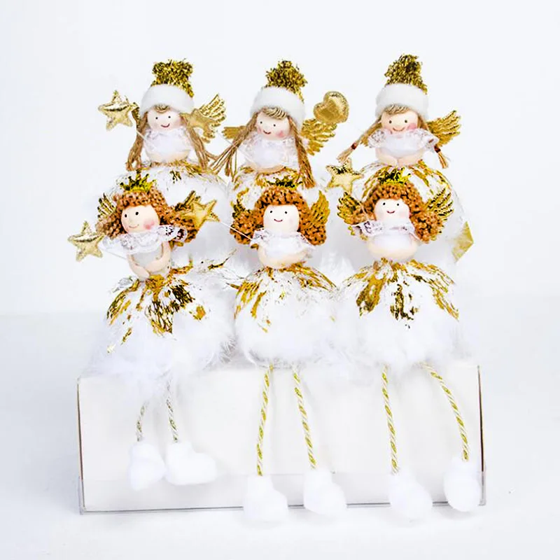 Christmas Angel Doll Merry Christmas Decorations for Home