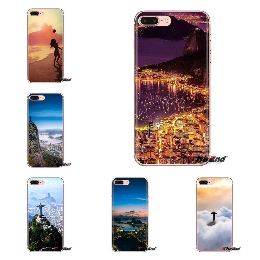 Бразилия Рио де Жанейро Иисуса Статуи для huawei G7 G8 P7 P8 P9 P10 P20 P30 Lite Mini Pro P Smart плюс 2017