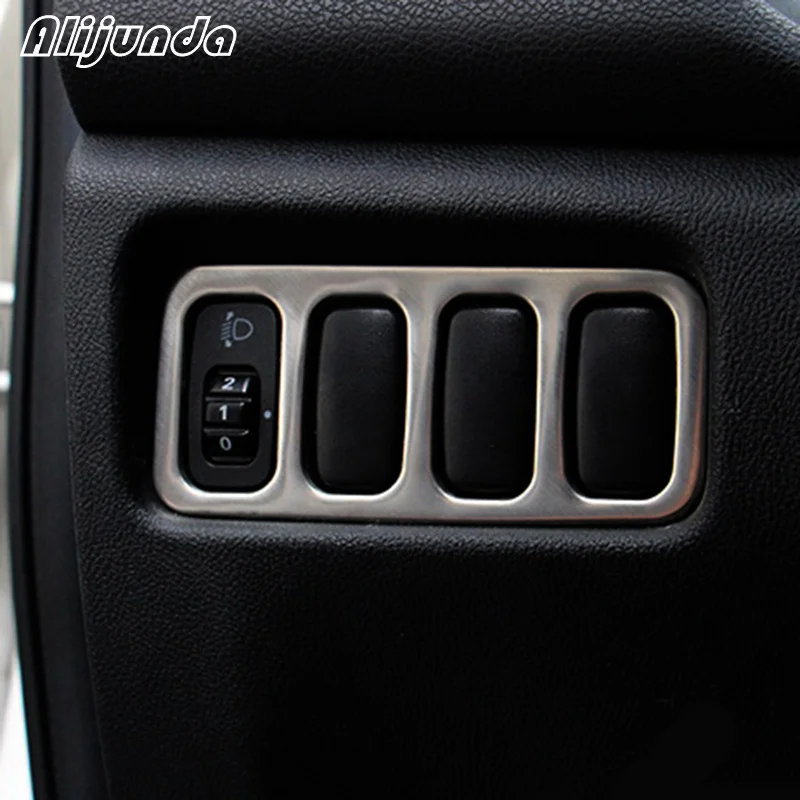 

Car Interior Stainless Steel Headlight Decorative Frame for Mitsubishi ASX 2012 2013 2014 Car Styling