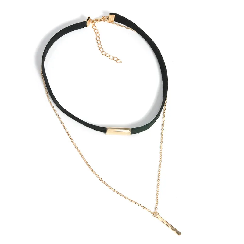 1 black gold rectangle