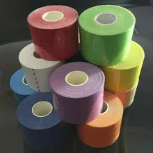Супер sell-5Mx5cm кинезиологии эластичная лента Скакалка с физио мышечная травма напряжения Поддержка 6 ролл-6 цветов, 6 шт./компл