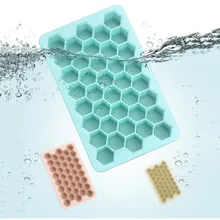 Сотовая форма кубик льда 38 кубиков лоток для льда Форма для льда контейнер для хранения льда лоток форма z0527# G30