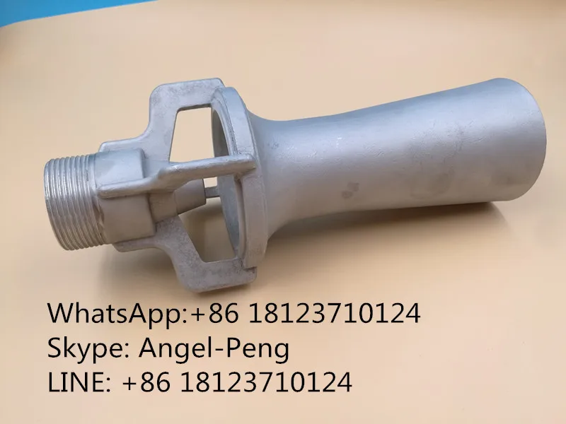 Stainless steel liquid mixing jet eductor nozzle, venturi nozzle