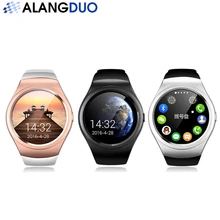 ALANGDUO Original K8 Reloj Inteligente Bluetooth 4,0 Unterstützung SIM TF Karte Für IOS und Android Smartwatch mit 1,3 “Display