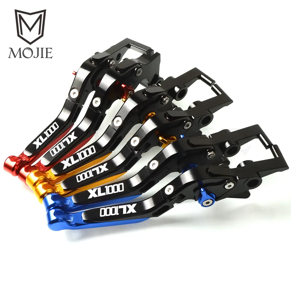 Для Honda XL1000 XL1000V XL 1000 V VARADERO 1999 2013 2012 2011 2010 2009 Мотоцикл CNC регулируемые складные