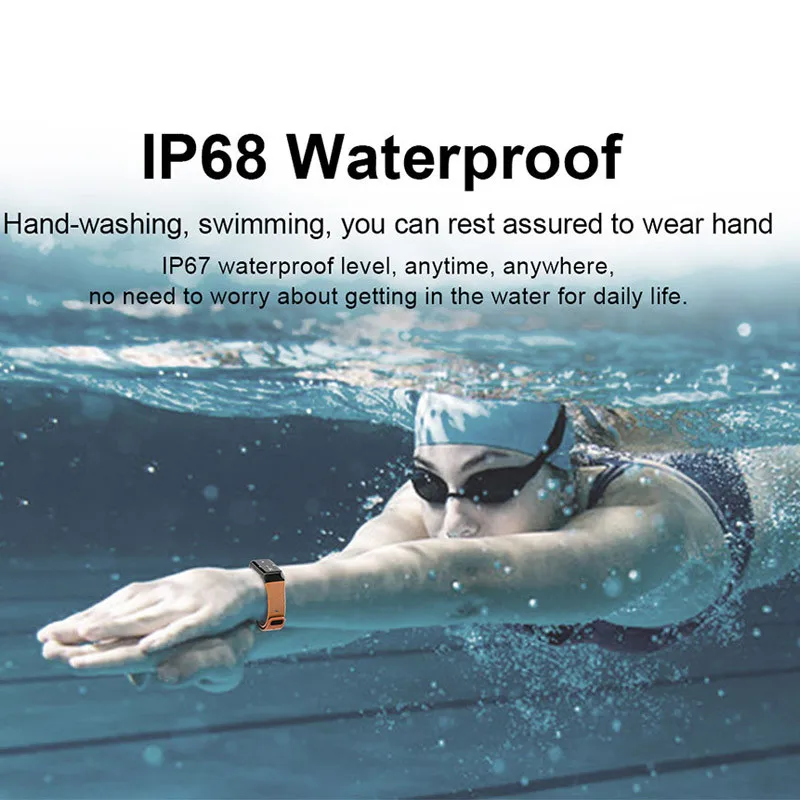B02 Smart Wristband Waterproof Fitness Tracker Smart Band Blood Pressure Monitor Heart Rate Woman Smart Bracelet