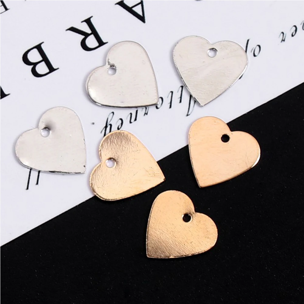 13 ミリメートルメッキ銅イヤリングドロップ耳スタッドコネクターチャームジュエリー所見jewelry findingsconnector