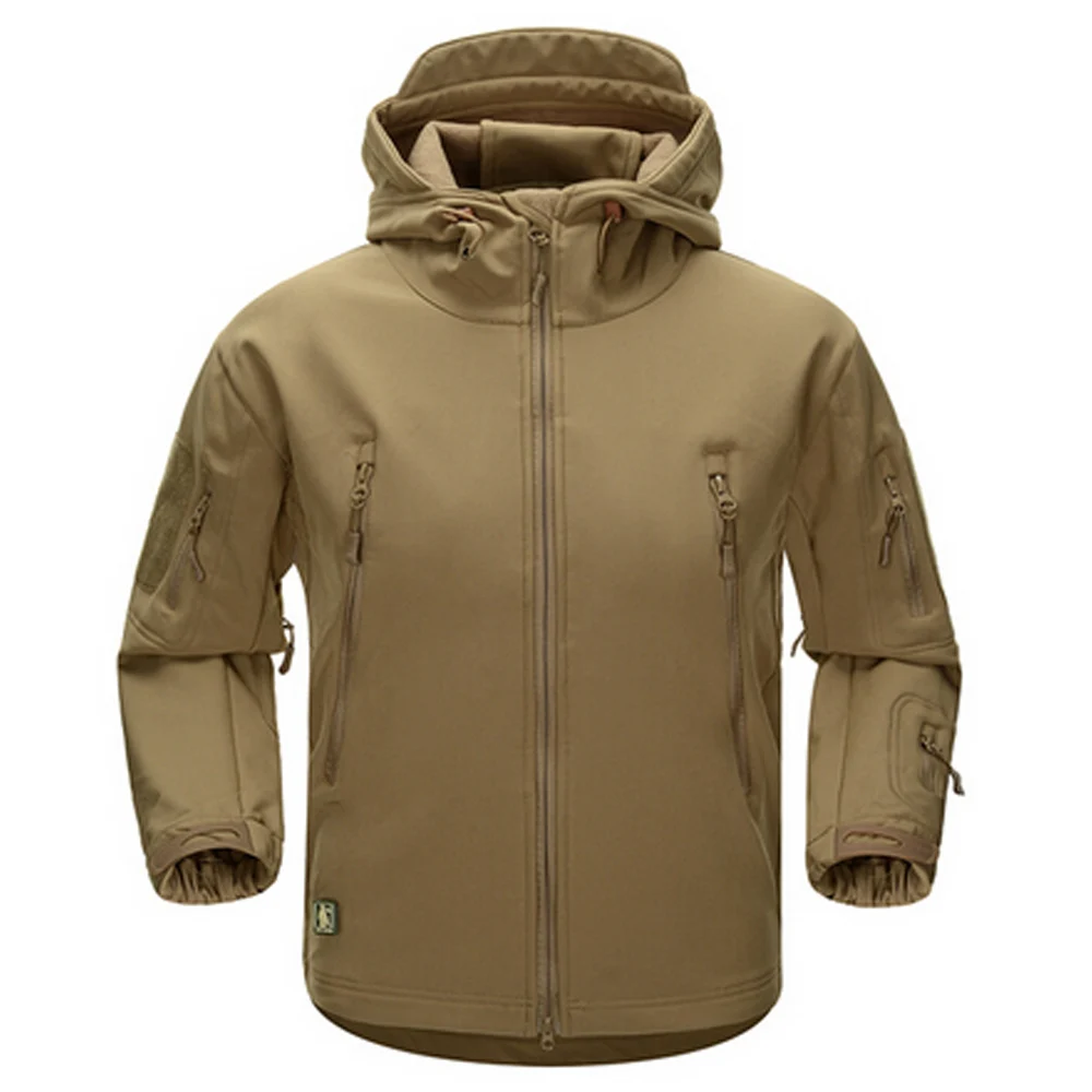 Mens Soft Shell Military Tactical Jackets Waterproof Men Camouflage