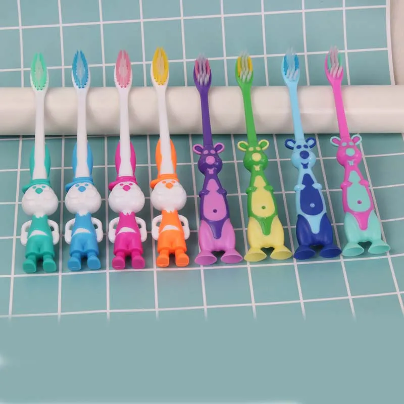 Baby Toothbrush 2Pcs/Pack Children Cartoon Teeth Brush