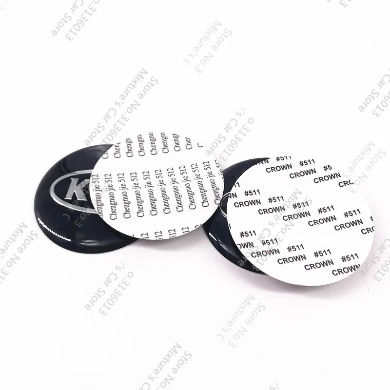 

4pcs/set 65mm BLACK Car Wheel Center Hub Cap Sticker Rim Emblem Fit For kia K2 K3 K4 K5