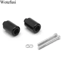 Wotefusi Black Motorcycle Frame Sliders For Suzuki Hayabusa GSXR 1300 99 07 P398