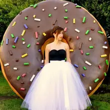 Новейшие женские свадебные туфли невесты юбка с поясом на талии, торжественных мероприятиях, таких как Рождество вечерние женские талии юбка, чистый цвет на заказ