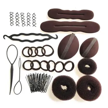 

Hair Styling Tools Hair Twist Styling Clip Stick Bun Maker Braid Tool Hair Styling Set