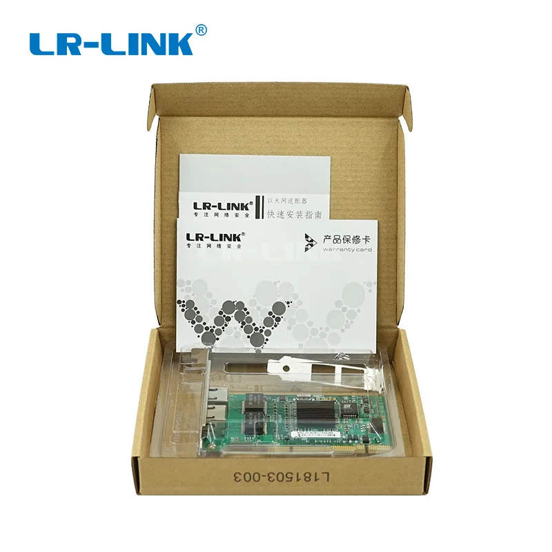 LR-LINK 7212MT PCI двойной RJ45 Порты и разъёмы Gigabit Ethernet Lan сетевая карта 10/100/1000 Мбит/с для Intel 82546 8492MT Совместимость