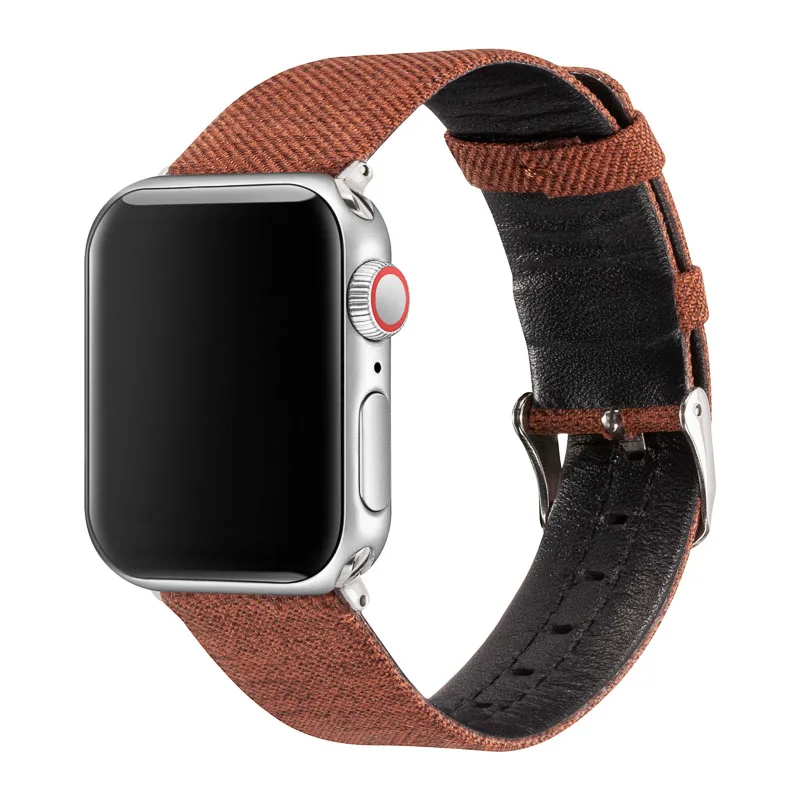 Кожаный ремешок для наручных часов для Apple Watch Sport полос кожи(Сертификация ce& iso) Ремешок Браслет совместимый для наручных часов Iwatch серии 4/3/2/1 LL83003 - Цвет ремешка: 5