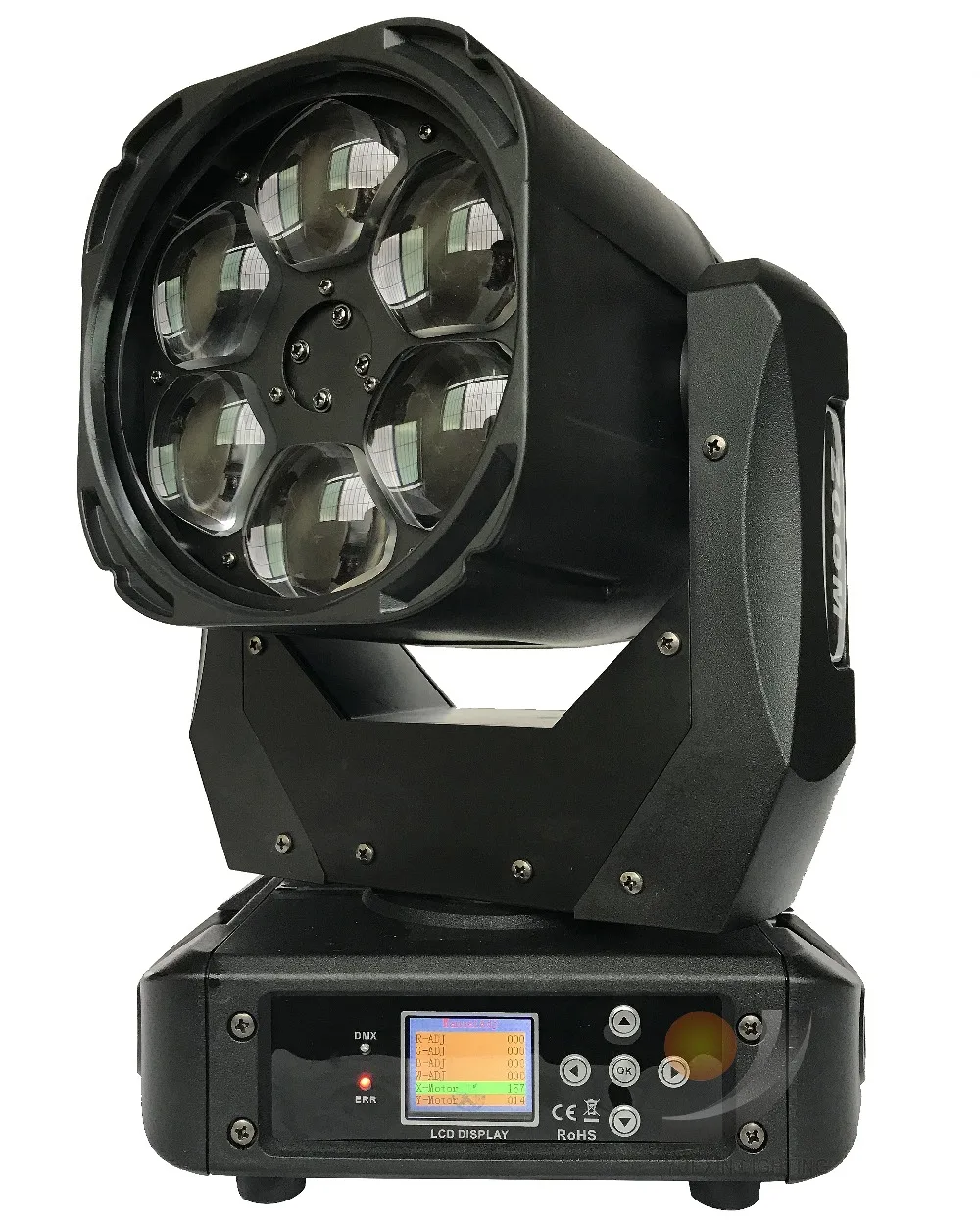 

6x40W Mini led moving head light 4 in 1 RGBW color with zoom beam wash effect for disco dj party