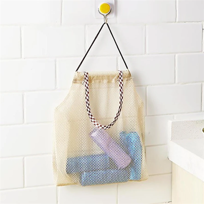 2018  Kitchen Fruit And Vegetable Storage Bag Mesh  Storage Bag03
