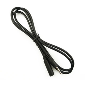 

2PCS stereo four audio cable AUX quadrupole Apple headphone extension line male to audio adapter cable