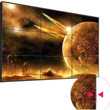 3x3 Цифровая рекламная видеостена супер узкая рамка видеостена 55 дюймов ЖК-видеостена цена CCTV монитор дисплей