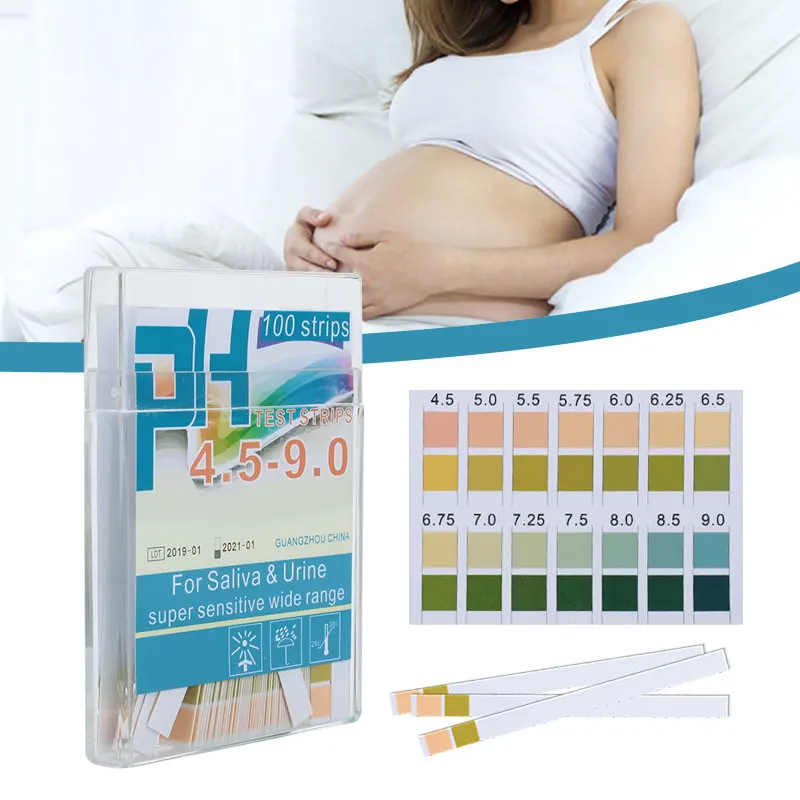 

Urinary Ketone Paper PH Test Paper Colour 4.5-9 Acid Base Testpaper Urine Dipstick Testing Amniotic Fluid Portable Practical
