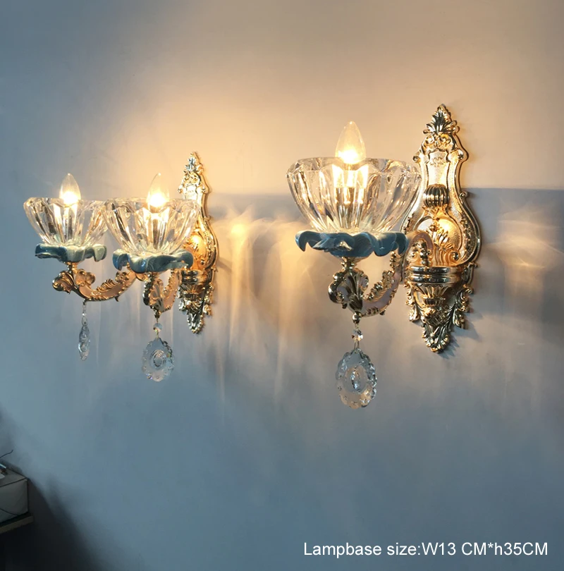 Lustre de Cristal para Sala Lustre de Cristal Conduziu a Lâmpada do Teto Luxo Estar Clássico Luminárias Quarto Lâmpada Ouro Cristal 28 clássico lustre de cristal luminárias quarto lâmpada
