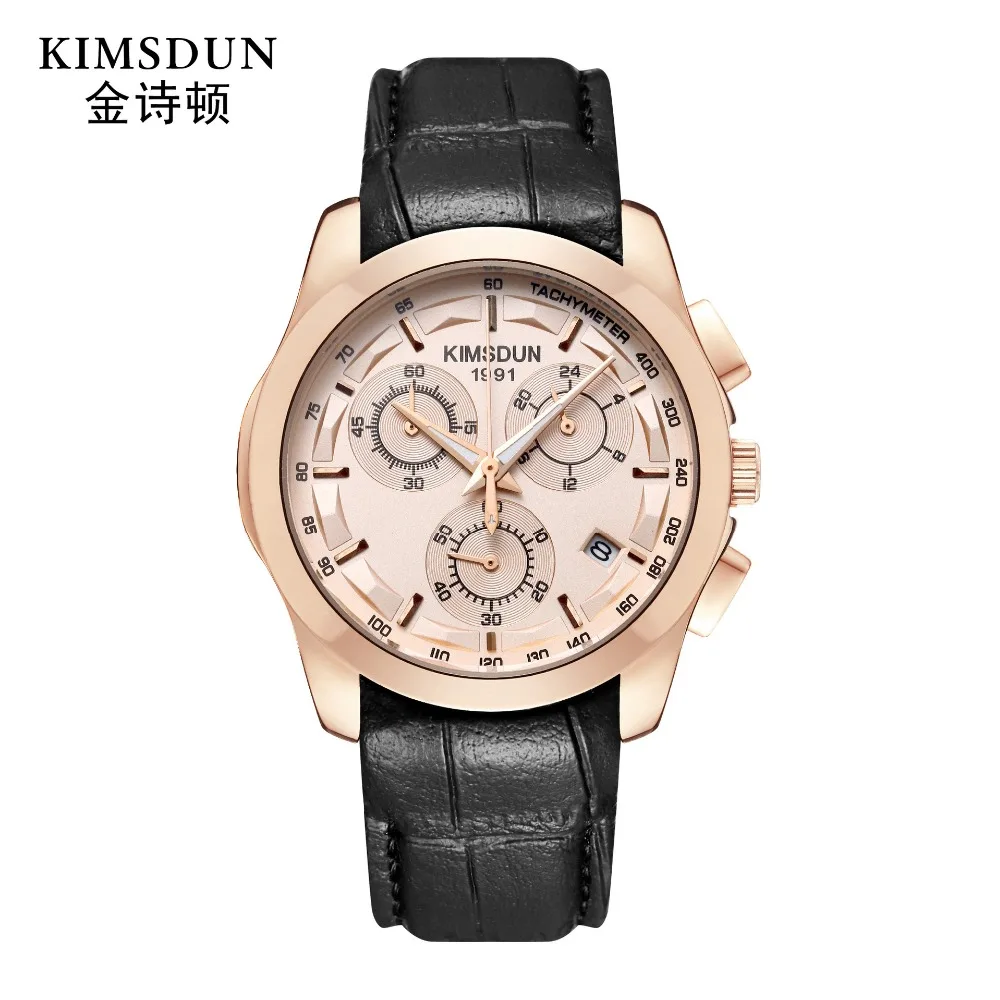 2019 KIMSDUN Relogio Masculino новые мужские s часы Топ люксовый бренд военные спортивные