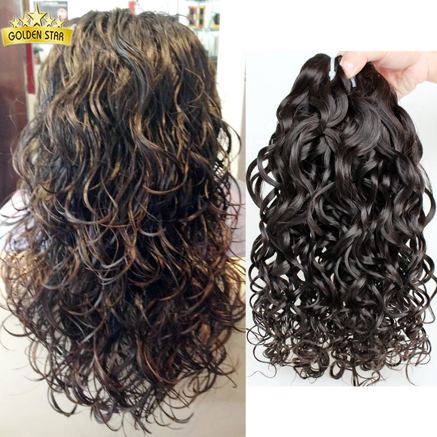 Indian Loose Deep Wave Remi Hair Weave 3 Bundles Afro Kinky Curly Weave