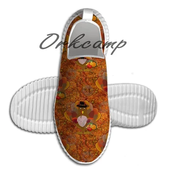

Thanksgiving Turkey Running Shoes Walking Shoes Summer Comfortable light weight Jogging Yoga shoes