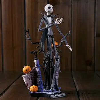 SCI-FI Revoltech Series NO.005 Jack Skellington The Nightmare Before Christmas PVC Action Figure Collectible Model Toy 18.5cm