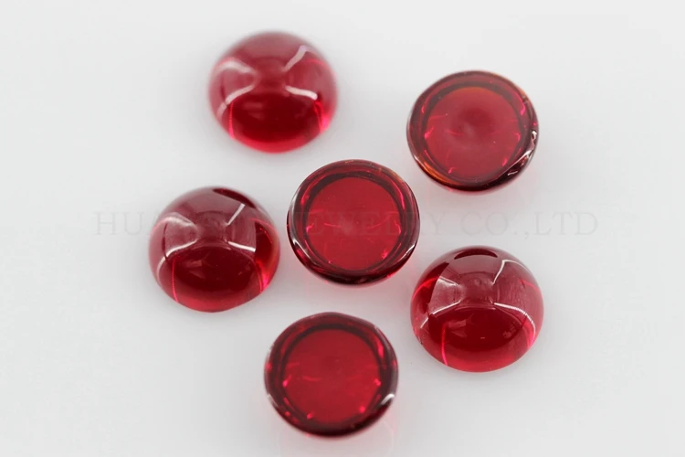 圆形平底素面大红色玻璃_09_IMG_4783