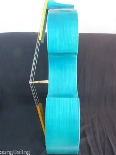 Baroque style SONG Brand Maestro 6 strings 27" horse's head blue viola da gamba