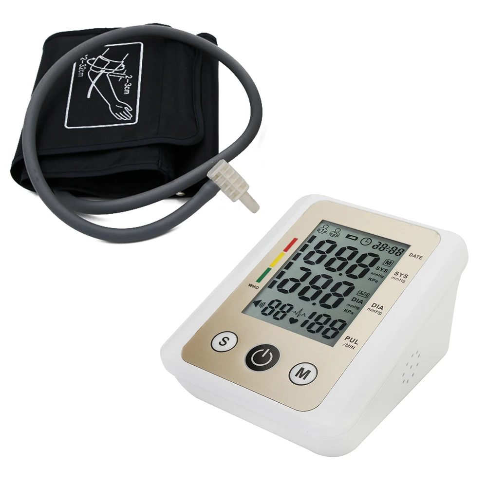 

Medical Equipment Home Blood Pressure Monitor Tonometer with Voice Function Apparatus for Pressure Family Blood Pressure Monitor