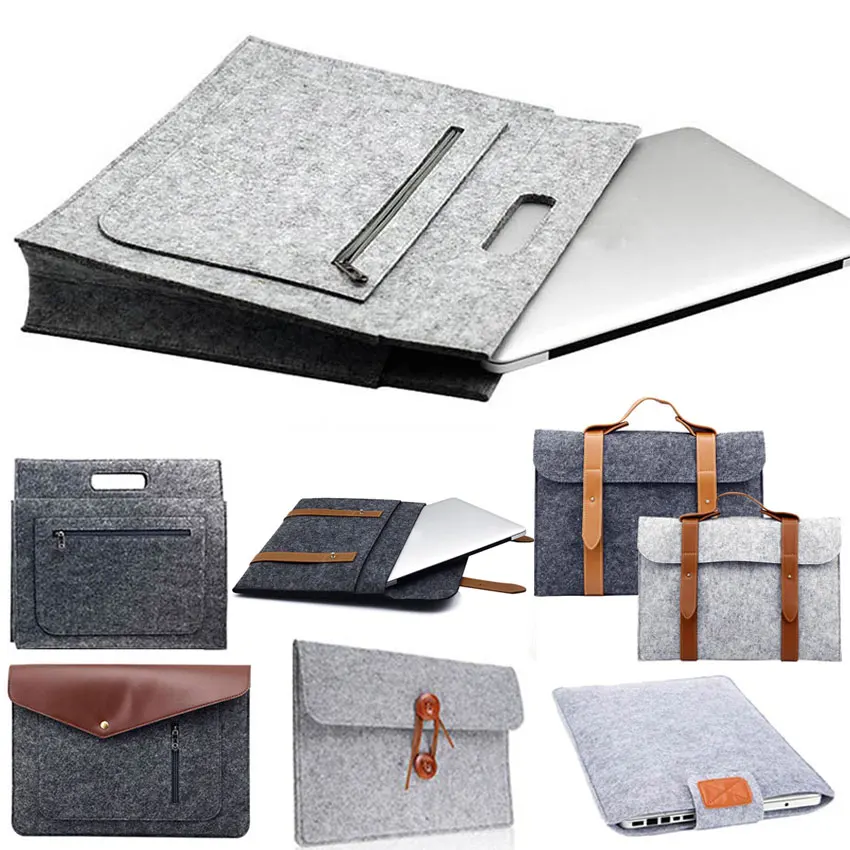 

10 inch Universal Wool Felt Tablet Case Sleeve Bag Pouch For 9.7'' 10'' Tablet PC for iPad 2 3 4 Air Pro 9.7 For Samsung Lenovo
