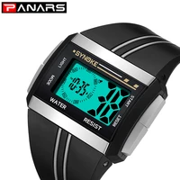 PANARS-reloj Digital LED para hombre, cronógrafo de pulsera, electrónico, deportivo, único, a la moda