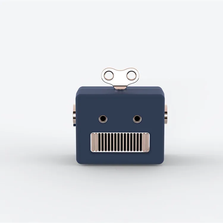 Мини Портативный подарок ретро робот динамик Маленький милый беспроводной Bluetooth