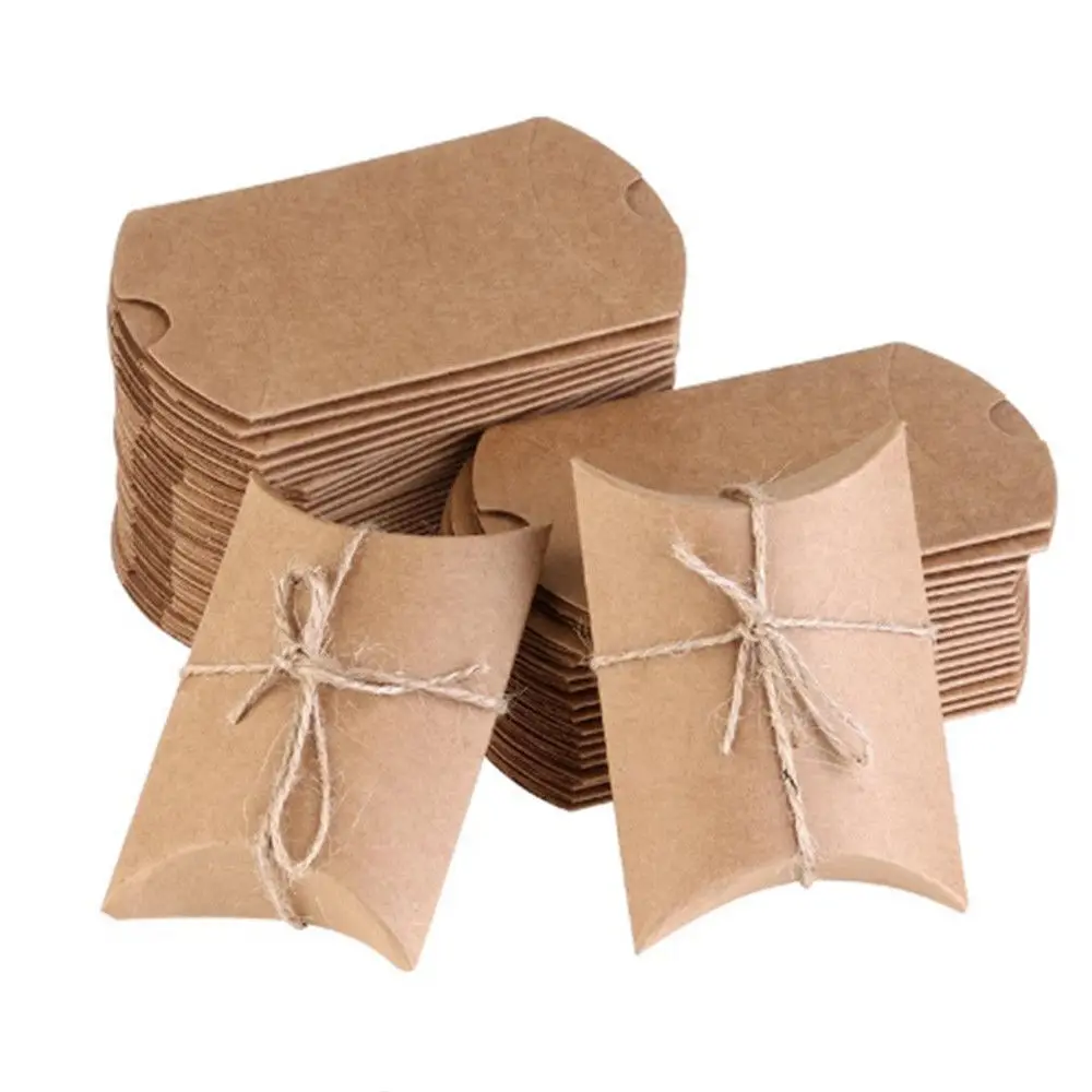

Vintage Design Gift Packaging Bags Wedding Favors Christmas Boxes Hessian With Rope