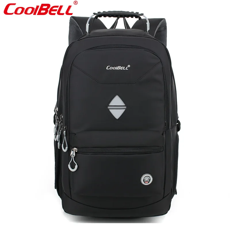 Крутой колокольчик Новая мода 17 рюкзак для ноутбука водонепроницаемый ударопрочный бизнес-пакет Студенческая сумка повседневная сумка для ноутбука