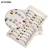 50 пар, красивые нижние ресницы, смешанный размер, ручная работа, под ресницы, накладные ресницы, макияж, крестообразные Нижние накладные ресницы для наращивания