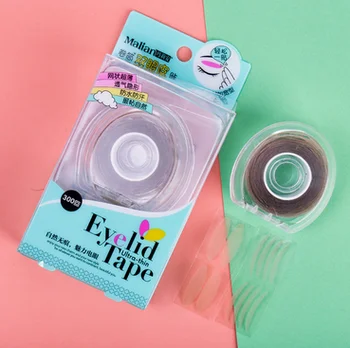 

by dhl or ems 200pcs Makeup Clear Beige Eyelid Stripe Big Eye Invisible Double Fold Eyelid Shadow Sticker Double Eyelid Tape new