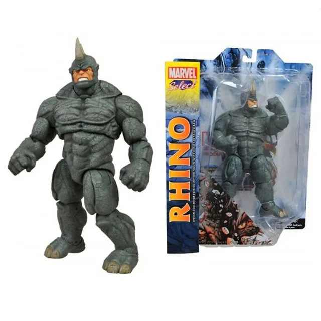 

Brinquedo Select The Amazing Spider-Man 2 Rhino Action Figure Toy 9"23cm