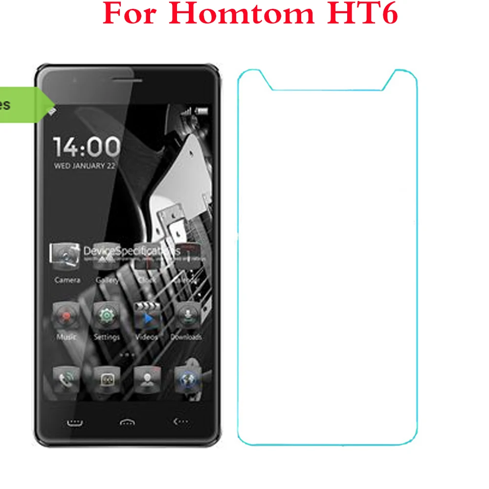 Фото Homtom закаленное Стекло для Homtom HT50 HT37 HT17 HT16 HT7 HT6 HT5 HT3 Pro Экран защитная плёнка для НУА вэй крышка 2.5D с уровнем твердости 9H №3