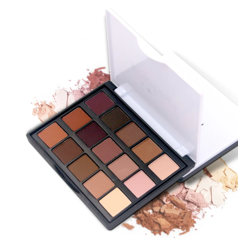 

15 Colors Eye Shadow Luminous Glitter Natural Easy to wear Shimmer Waterproof Matte Eyeshadow Palette Makeup lapis de olho